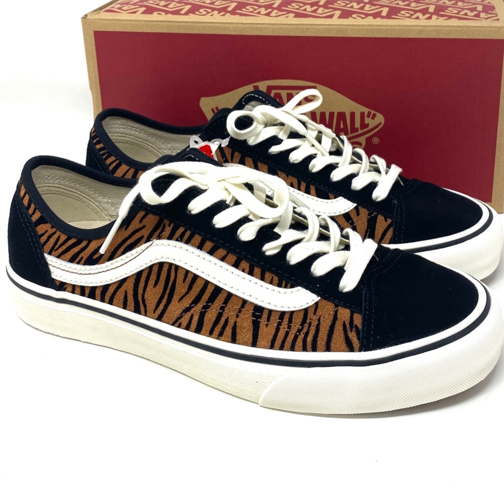 💖MEGA SALE💖VANS Women VN0A5HYR9ZY Style 36 Decon SF Animal Stripes Brown - Picture 6 of 10